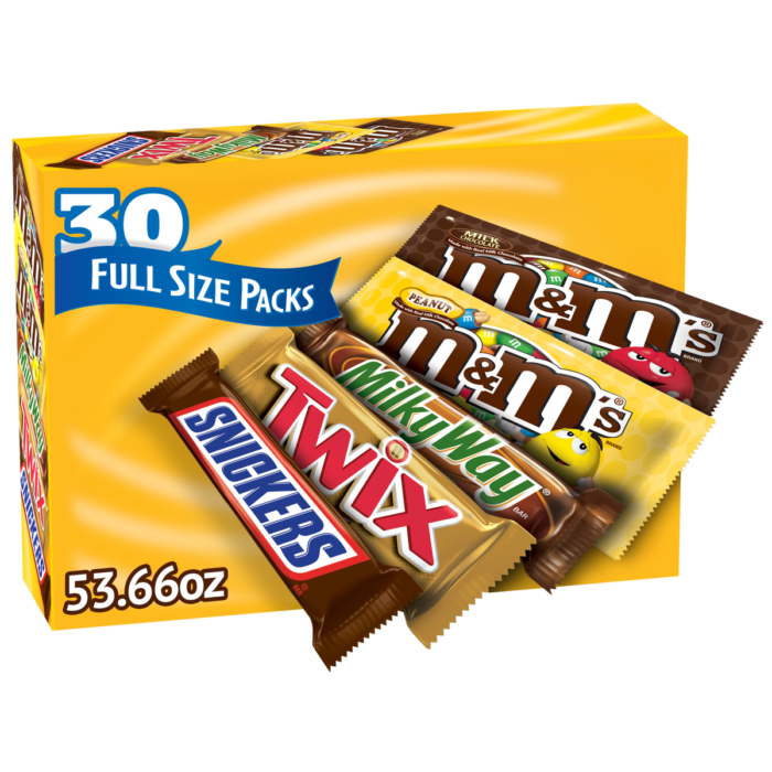 Mars 30ct Full Size Candy Variety Pack