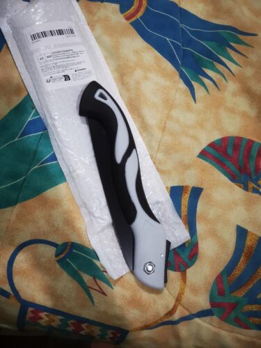 AIRAJ 1pc Industrial Grade Steel Folding Saw, Manual Cutting Tool with Anti-Slip Durable Handle, Three Specifications Available for Outdoor Use, Without Battery photo review