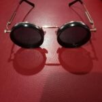 Fashionable Adjustable Sunglasses: Suitable for retro punk parties, sunshade, sun protection and festivals like Easter, graduation season, Halloween and Christmas. With aluminum-magnesium lenses, alloy frames, a glasses case and a lens cloth. photo review