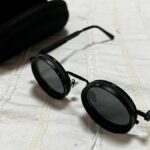 Fashionable Adjustable Sunglasses: Suitable for retro punk parties, sunshade, sun protection and festivals like Easter, graduation season, Halloween and Christmas. With aluminum-magnesium lenses, alloy frames, a glasses case and a lens cloth. photo review