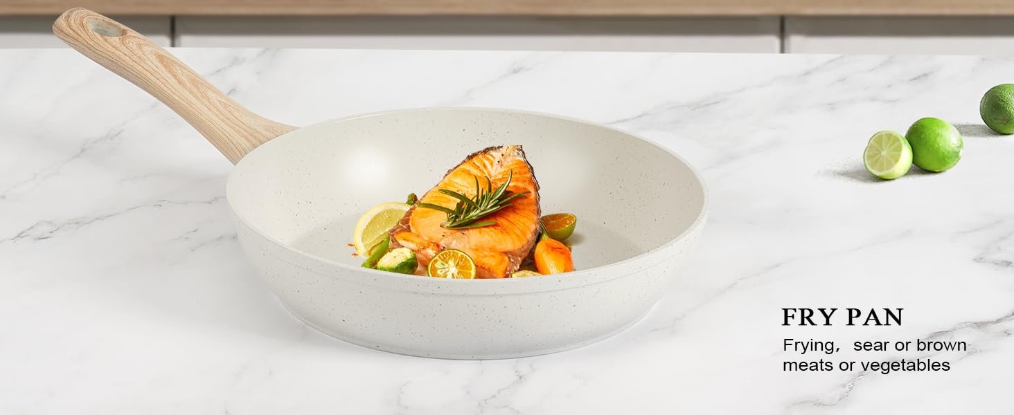 【One Day Only】17 Pcs Pots and Pans Set Non Stick Kitchen Cookware Sets