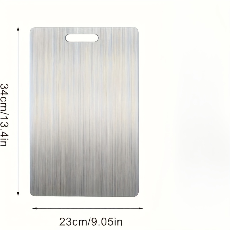 2025 Premium Stainless Steel - Double-Sided Food-Grade Stainless Steel for Kitchen & Dining Room, Durable & Easy to Clean, Ideal for Food Preparation & Serving, Kitchen Essentials|Modern Kitchenware|Durable Kitchenware