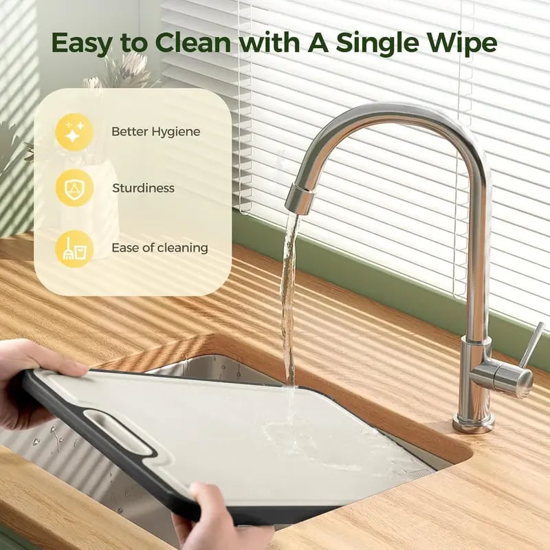 ⏰Christmas Limited-Time Offer🎄Titanium Cutting 2-in-1 Boards for Kitchen